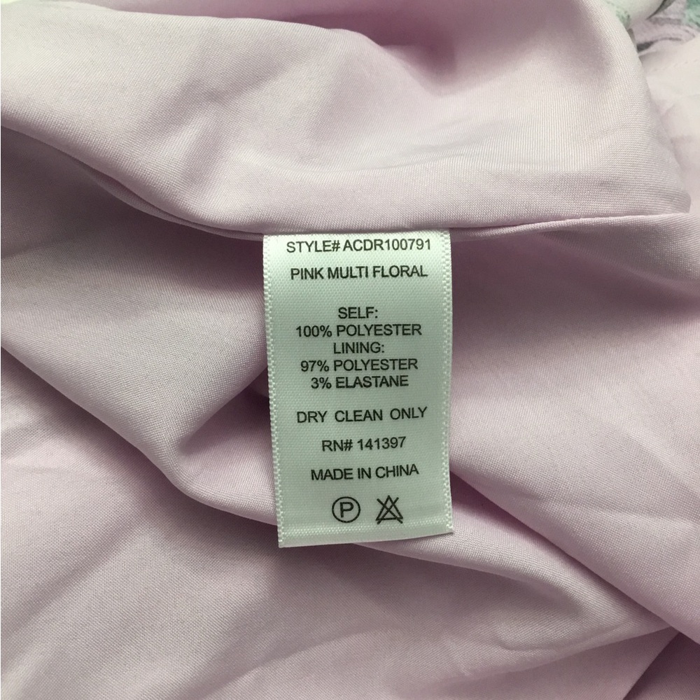 Astr Pink Floral Chiffon Dress - Picture 11 of 14